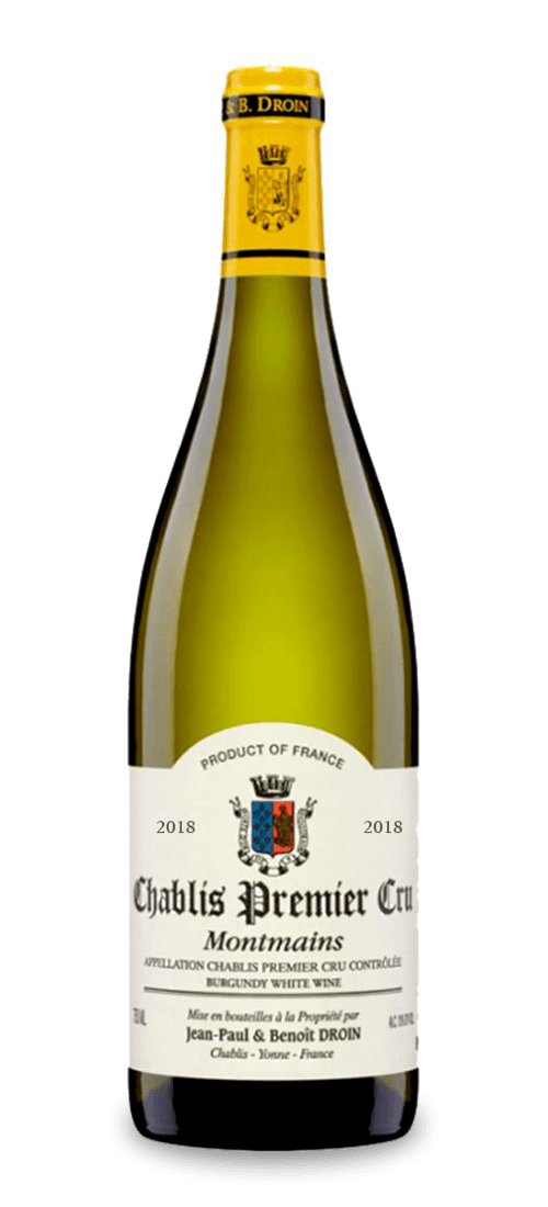 Jean-Paul & Benoit Droin, Chablis Premier Cru, Montmains