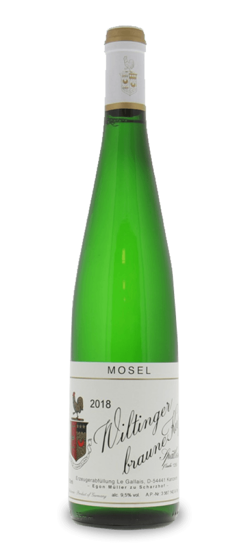 Egon Muller, Wiltinger Braune Kupp Riesling Spatlese, Mosel