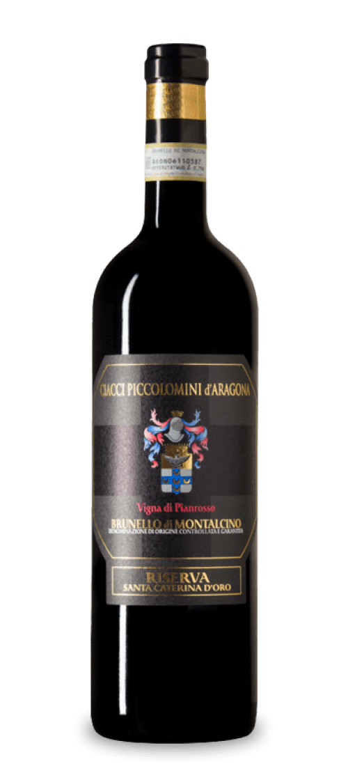 Ciacci Piccolomini d'Aragona, Brunello di Montalcino, Vigna di Pianrosso Riserva Santa Caterina d'Oro