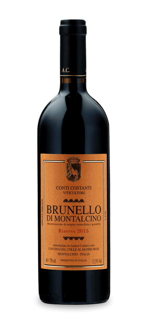Conti Costanti, Brunello di Montalcino, Riserva
