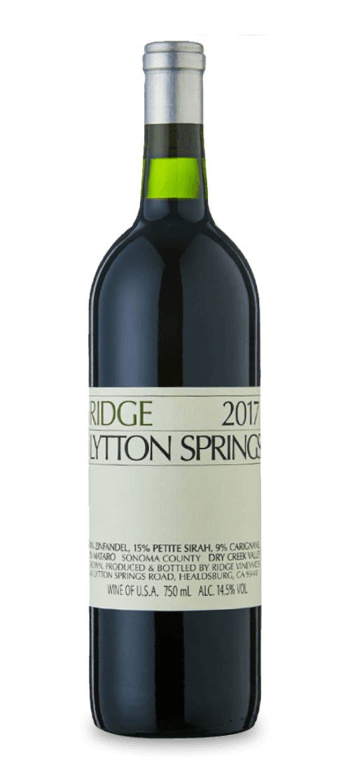 Ridge, Lytton Springs, Dry Creek Valley