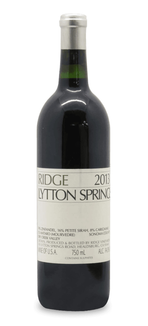 Ridge, Lytton Springs, Dry Creek Valley