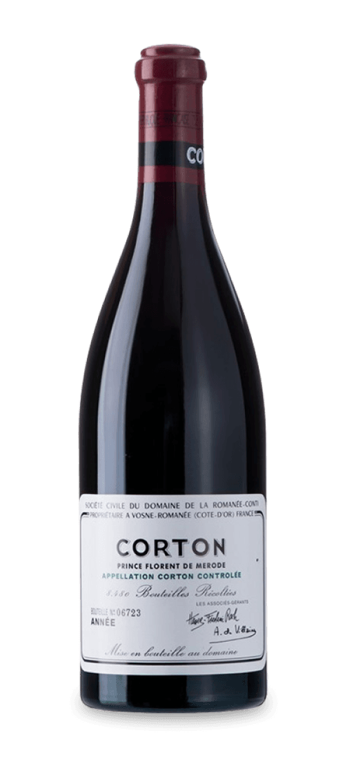 Domaine de la Romanee-Conti, Corton Grand Cru, Prince Florent de Merode