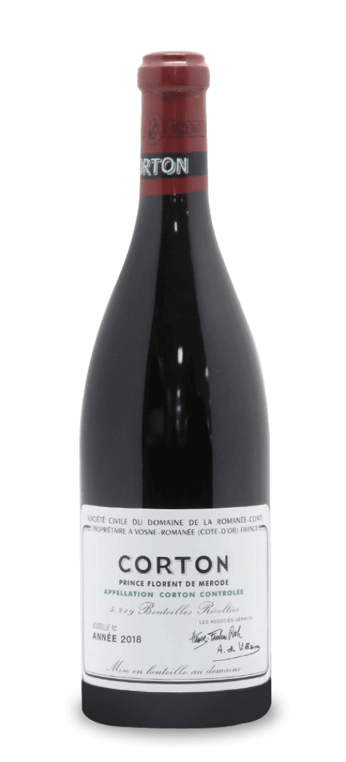 Domaine de la Romanee-Conti, Corton Grand Cru, Prince Florent de Merode