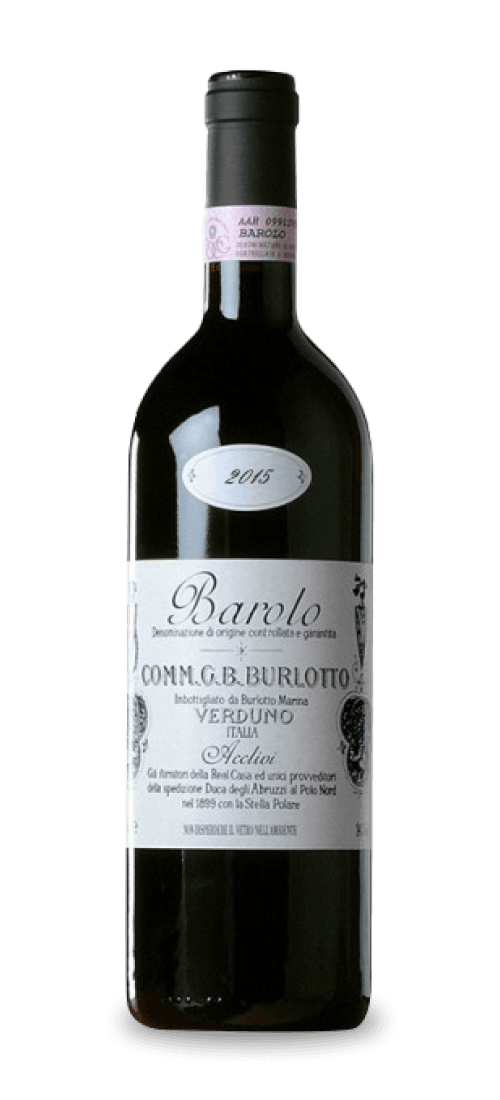 Comm. G.B. Burlotto, Barolo, Acclivi