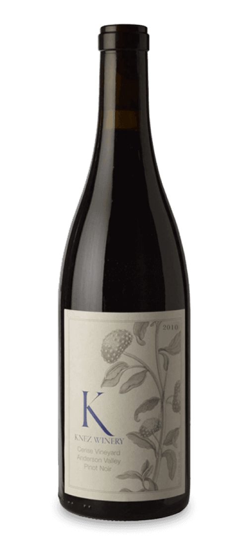 Knez Winery, Pinot Noir Cerise Vineyard, Anderson Valley