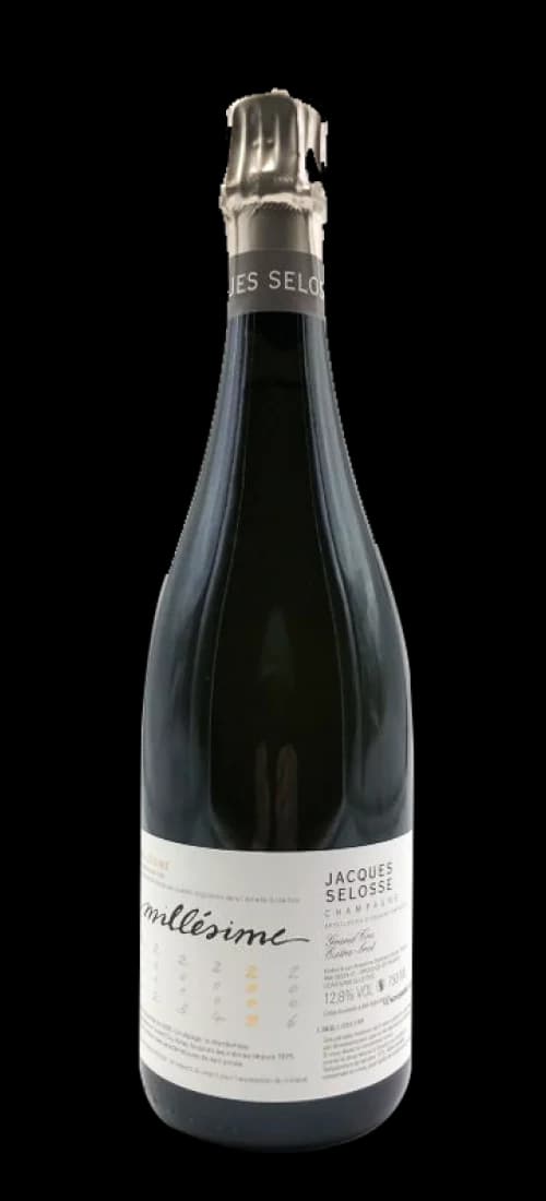 Jacques Selosse, Millesime