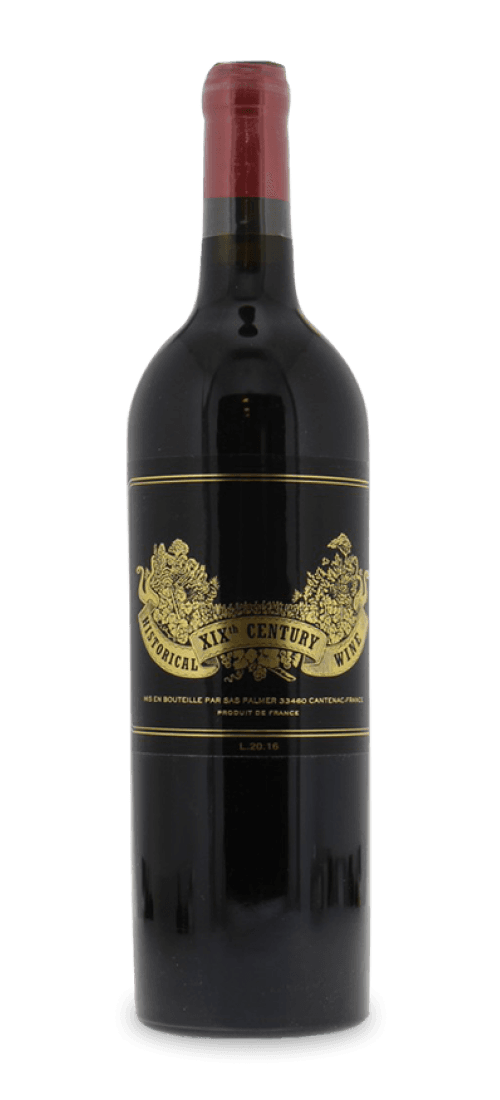 Chateau Palmer, Historical XIXth Century Wine L.20.21, VdF