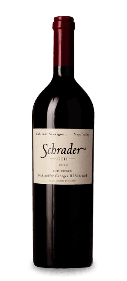 Schrader, GIII Beckstoffer Georges III Vineyard Cabernet Sauvignon, Rutherford