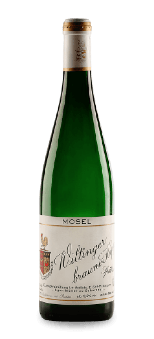 Egon Muller, Scharzhof Gallais Wiltinger Braune Kupp Riesling Spatlese, Mosel