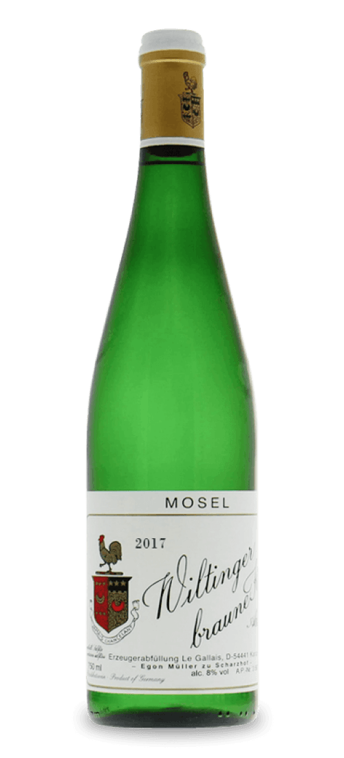 Egon Muller, Scharzhof Gallais Wiltinger Braune Kupp Riesling Spatlese, Mosel