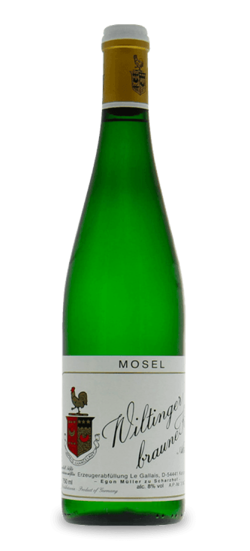 Egon Muller, Scharzhof Gallais Wiltinger Braune Kupp Riesling Spatlese, Mosel
