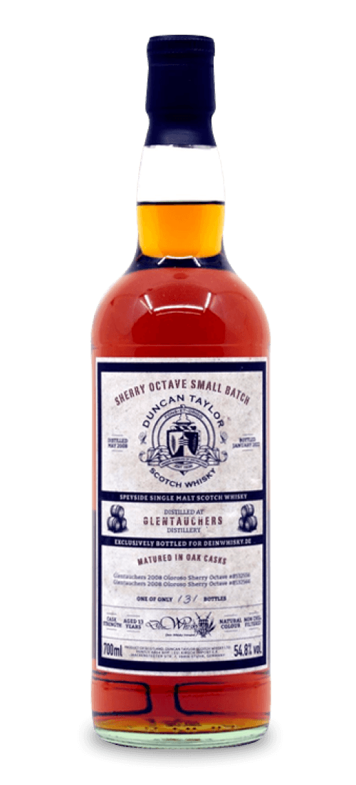 Glentauchers, Single Malt Oloroso Sherry Oak 'Full Cask No' 900414 (1), Speyside