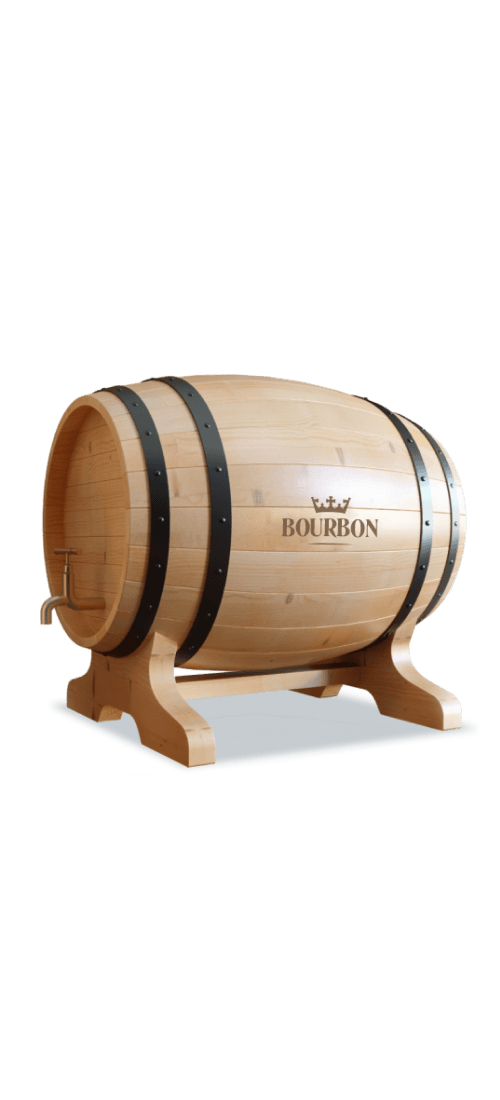 Straight White Corn Bourbon (51% Corn 49% Wheat) American Oak 'Full Barrel'